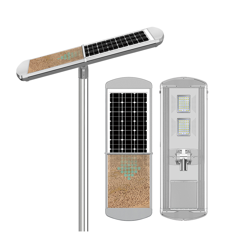 100W Self Cleaning All In One Solar Stre