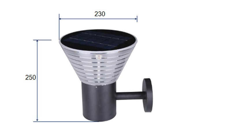 Applique murale solaire XT-BD3001-EN(图8)