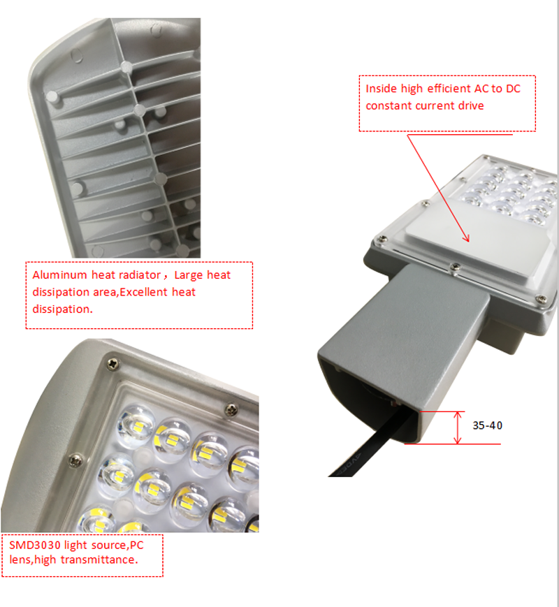 Date de spécification de la lumière LED 25W (图1)